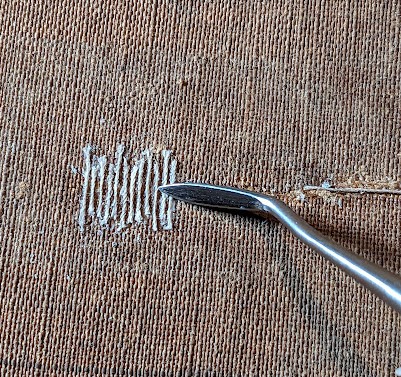 Traitement curatif d'un tableau